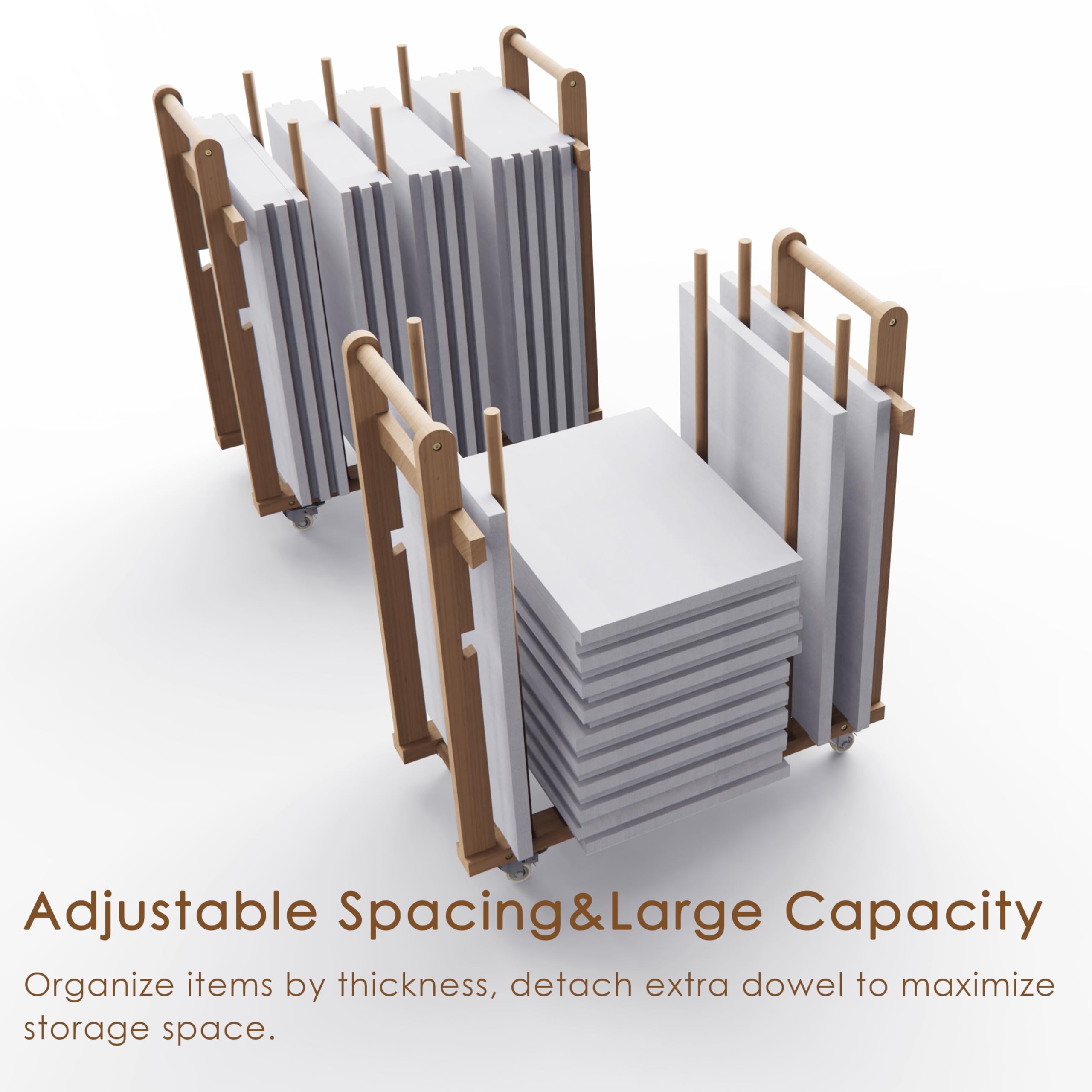 Amazon.co.jp: UNZERO アート収納ラック アートキャンバス収納 アート